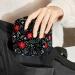Christmas Flower Menstrual Cup Pouch - Portable Sanitary Napkin Storage Bag - Buy Online on GoSupps.com