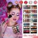 Professional Makeup Set | Multifunctional Makeup Kit for Women | Mknzome Makeup Case | Eyeshadow & Lip Gloss Gift Set for Birthday & Christmas - Buy Online on GoSupps.com