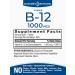 Nature's Reward Vitamin B12 1000mcg 200 Count Tablets - Non-GMO & Gluten-Free - Buy Online on GoSupps.com