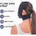 Post Surgery Facial Compression Neck Coverage Chin Strap V-Shaped Face Slimmer S-M Black - Buy Online on GoSupps.com