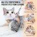 Lukovee Cat Harness and Leash for Walking - Adjustable Escape Proof Vest with Reflective Strips - Lightweight Step-in Jacket for Cats - XXS - Orange - Buy Online on GoSupps.com