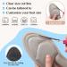 4 Pairs Women's Arch Support High Heel Cushion Insoles - Breathable Shoe Inserts for Massaging Relief - Buy Online on GoSupps.com