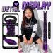 Dreamlover Braiding Hair Extensions for Women Girls Hair Accessories Coloured Hair Extensions Black and Purple 2 Pieces Black and Pupple - Buy Online on GoSupps.com