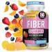 Helix Heal Prebiotic Fiber Gummies for Adults - 5g Fiber per Serving (Chicory Root/Inulin) Digestive Health & Regularity Support Orange & Mixed Berry Flavor 3 Gummies/Serving 60CT