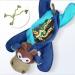 Iokheira Dog Toys - Squeaky Tug Toys for Large Medium & Small Dogs - Wrinkle Paper Stuffed Playtime Fun in Blue & Brown - Buy Online on GoSupps.com