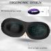 Bonuci 12 Pack Sleep Mask Blackout 3D Eye Mask - Ultralight Night Blindfold for Men Women | Adjustable Strap for Travel, Side and Back Sleepers - Purple Black Blue - Buy Online on GoSupps.com