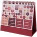 COHEALI Pad Calendar 2024 18 Months Calendar 2023-2024 Desk Calendar Daily Schedule Calendar Calender Birthday Decoration for Girl Household Desk Calendar Dating Small Desktop Spiral Paper Red - Buy Online on GoSupps.com