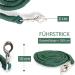 Premium Knit Panic Hooks for Horses | Stylish Leading Leash & Tie Rope for Ponies Donkeys & Goats - Dark Green - Buy Online on GoSupps.com