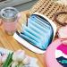 GIAPB American Flag Pattern Sanitary Napkin Storage Bag | Period Tampon & Pad Pouch - Buy Online on GoSupps.com
