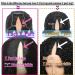 26 Inch Curly Lace V Part Human Hair Wig - No Leave Out, Brazilian Virgin Hair, No Glue Needed - Natural Color - Buy Online on GoSupps.com