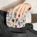 Colorful Fish Pattern Sanitary Napkin Storage Bag - Menstrual Period Kit Pouch for Women, Teens - 10 Colors - Buy Online on GoSupps.com