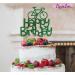 LissieLou Bicycle Style Happy Birthday Cake Topper Decoration in Green Made in the UK - Buy Online on GoSupps.com