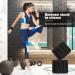 Adjustable 0.45kg Ankle & Wrist Weights - 2 PCs Fitness Set for Women Men & Children - Perfect for Yoga Walking & More - Silicone Weight Cuffs in Black - Buy Online on GoSupps.com