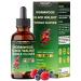Penhoment 10in1 Wormwood Tincture - Black Walnut, Whole Cloves, Reishi Mushroom & 4 More - Wormwood Liquid Drops - 1 FL OZ for 2 Months Supply - Berry Mix Flavor