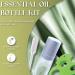 Jade Face Roller Kit - Green Gua Sha Roller Scraper Sponge Candle & Essential Oil for Radiant Skin Care - Buy Online on GoSupps.com