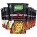 Knorr Rice Noodle Cup for a light soup meal or snack ready in 5 mins Thai Red Curry low fat vegetarian and no artificial flavours 69 g 8 count Thai Curry 69 g (Pack of 8)