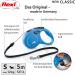 Flexi New Classic S Rope 5m for Dogs Up to 12kg - Blue | Durable Pet Leash for International Shipping - Buy Online on GoSupps.com