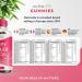 Nutravita Beauty Complex Gummies - Biotin & Collagen for Hair Skin & Nails - 60 Raspberry Flavour Gummies - Zinc, Selenium, Copper & More - Made in EU - Buy Online on GoSupps.com