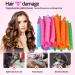 30 Pcs Spiral Hair Curlers Styling Kit - No Heat, Heatless Curls - 17.7 Inch (Assorted Colors) - Buy Online on GoSupps.com