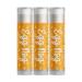 Delight Naturals Merry Christmas Egg Nog Lip Balm - Set of Three