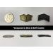 30 Citadel Black MTG Buff Counters - Antique Gold & Copper Finish Metal Tokens Set with Velvet Pouch | Magic The Gathering - Buy Online on GoSupps.com