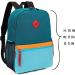 HawLander Little Kids Backpack for Boys | 15-inch School Bag for Toddlers (3-6 years old) | Blue/Green Design - Buy Online on GoSupps.com