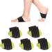 (5 Pair) Arch Support Brace Compression Cushioned Support Sleeves, Plantar Fasciitis Foot Pain Relief for Fallen Arches, Flat Feet, Heel Fatigue, Achy Feet Problems, for Men & Women - Universal Size… 5 Pair (Pack of 1)