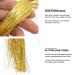 Luxshiny 750 Pieces Golden Hair Extensions - Sparkling Lametta Strands for Makeup & Performance Accessories - Buy Online on GoSupps.com