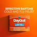 Vicks DayQuil Cold and Flu Medicine Cough Suppressant Nasal Decongestant Pain & Fever Reducer Non-Drowsy Formula 16 Liquid Capsules 16 Count - Buy Online on GoSupps.com