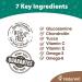 NaturVet Glucosamine DS Maintenance Care Level 1 - 70 Soft Chews for Joint Health (5.4 oz) - Buy Online on GoSupps.com