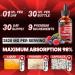 Tenmido Artichoke Extract Liquid Drops - 9in1 Herbal Supplements Liquid with Zinc Dandelion Milk Thistle Turmeric Resveratrol Pomegranate Ginger and Black Pepper - 30ml 1Fl Oz - Buy Online on GoSupps.com