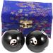 Partykindom 4-Piece Massage Globe Set | Metal Hand Exercise Balls for Yoga & Fitness | Hand Training Tool for Enhanced Grip & Relief - Buy Online on GoSupps.com