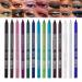 Colored Eyeliner | 14 Waterproof Makeup Pencils - Long-Lasting Pencil - For Women Wives Girlfriends Makeup Enthusiasts Beginners Parties Cosplay Everyday Life Christmas