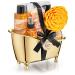Luxury Spa Gift Baskets for Women - Honey & Almond Bath Set - 9 Piece Spa Kit with Body Wash, Bubble Bath, Lotion, and More - Buy Online on GoSupps.com