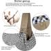 Shop Cuby Sling Pet Carrier for Dogs & Cats - Soft Cotton Khaki Travel Bag - Buy Online on GoSupps.com