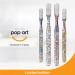 Smyl Soft Toothbrush with Nylon Bristles for Adults - Urban Pop Art Graffiti Taxi Design - Oral Care and Plaque Removal - 1 Count - Buy Online on GoSupps.com