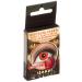 Eyecatcher 84095241-w03 - Colored contact lenses 1 pair weekly lens red carnival Mardi Gras Halloween