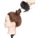 Human Hair Scrunchies #1 Jet Black Straight (23g) - Buy Online on GoSupps.com