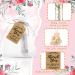 Shop Loopeer 50 Set Bridal Shower Favors - Lip Balm Organza Bags & Thank You Tags for Weddings & Bachelorette Parties - Bulk Souvenirs (Pink Flower - Buy Online on GoSupps.com