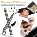 LOKFAR Double-headed Liquid Eyeliner Stamp Pen Set - 6 Pcs Waterproof Eyeliner Pencil for Women - Long-Lasting Eye-liner Stencils - Triangle Star Moon Heart Flower Smiley - Buy Online on GoSupps.com