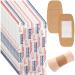 Large Bandages Big Flexible Adhesive Bandages Wound Care Latex Free Fabric Bandages for Care and Protect Wounds  2 x 4 Inch (100 Pcs)