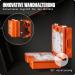 Buy 2x First Aid Boxes - DIN 13157:2021 Compliant | Ideal for Companies Facilities & Home - Includes Wall Bracket Stickers & Plombe - Buy Online on GoSupps.com