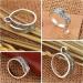WLLHYF 4PCS Adjustable Crochet Loop Ring Set - Knitting Ring Yarn Guide - Craft Accessories for Mother Grandma Presents (Gold/Silver) - Buy Online on GoSupps.com