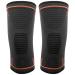 Knee Compression Sleeve & Sport Knee Brace All-Around Protection for Men | Outdoor Activity Orange - Buy Online on GoSupps.com