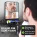 TAILI Fogless Shower Mirror with Razor Holder - No Drilling, Removable, Shatterproof & Waterproof - Black - Buy Online on GoSupps.com