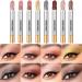 8 Colors Glitter Eyeshadow Stick Colorful Set 6 Eye Makeup Brush Set Waterproof Eye Shadow Pencil Eye shadow Stick Pen Makeup Set Waterproof & Long Lasting Starter Eyeshadow Stick Sets 58*8+6 - Buy Online on GoSupps.com