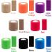 BQTQ 2 Inch Self Adherent Cohesive Bandage Wrap Tape - 8 Rolls, Rainbow Colors - Ideal for Ankle Sprains & Swelling in Humans and Animals - Buy Online on GoSupps.com