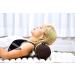 LEEWADEE Large Eco-Friendly Kapok Yoga Bolster for Meditation & Stretching - Brown - Buy Online on GoSupps.com