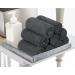 Utopia Towels - 60 Premium 100% Cotton Soap Cloths (30x30 cm) - Absorbent Gray Washcloths with Hanging Cuffs for Face Wiping & Cleaning - Buy Online on GoSupps.com