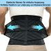 Surpown Back Support Belt - Breathable Back Band for Men & Women | Lumbar Spine Stabilization & Pain Relief | Prevent Injuries - Black - Buy Online on GoSupps.com
